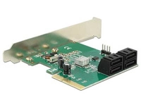 Delock PCI Express card Hybrid 4 x intern SATA 6 Gb/s RAID 0,1,10